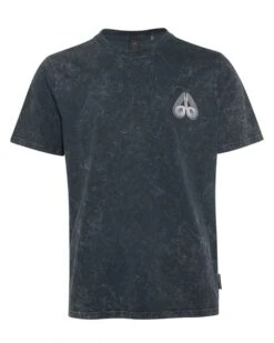 Moose Knuckles Mens Philippe T-Shirt Black Wash