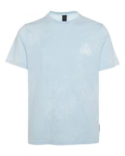 Moose Knuckles Mens Philippe T-Shirt Sky Wash Blue