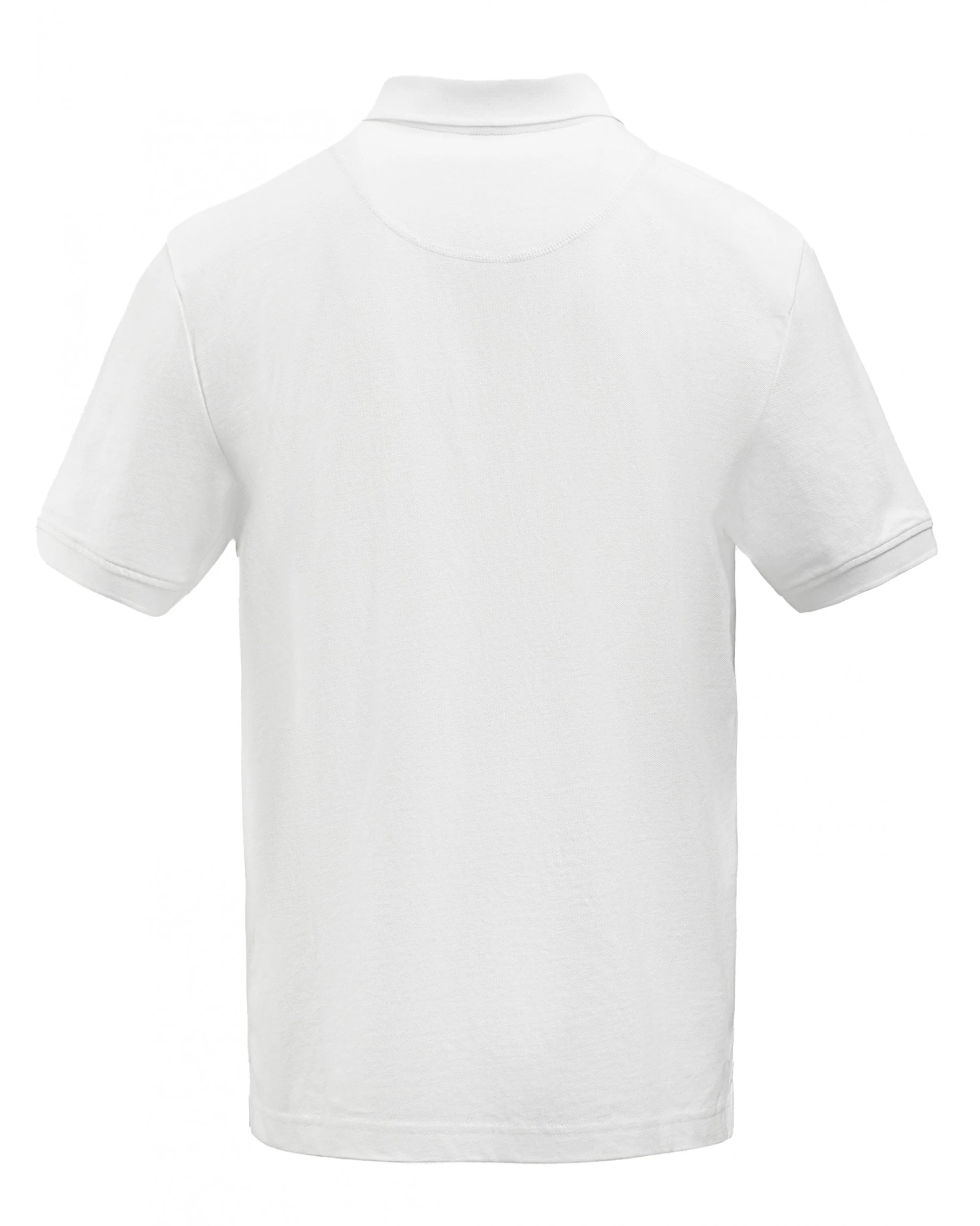 Moose Knuckles Mens Pique Polo Shirt White 5 Moose Knuckles Mens Pique Polo Shirt White - Image 3