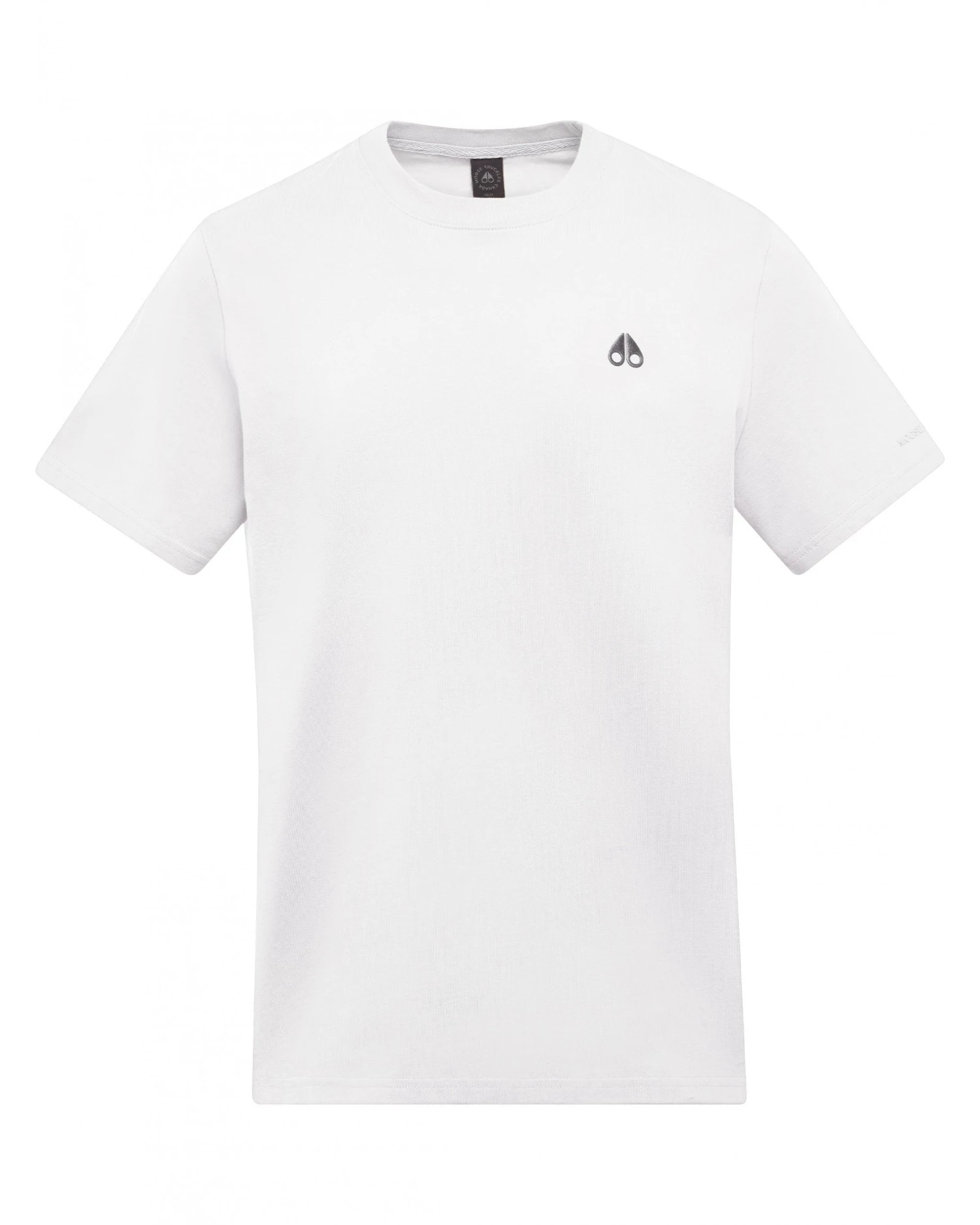 Moose Knuckles Mens Satellite Tee T-Shirt White 3 Moose Knuckles Mens Satellite Tee T-Shirt White