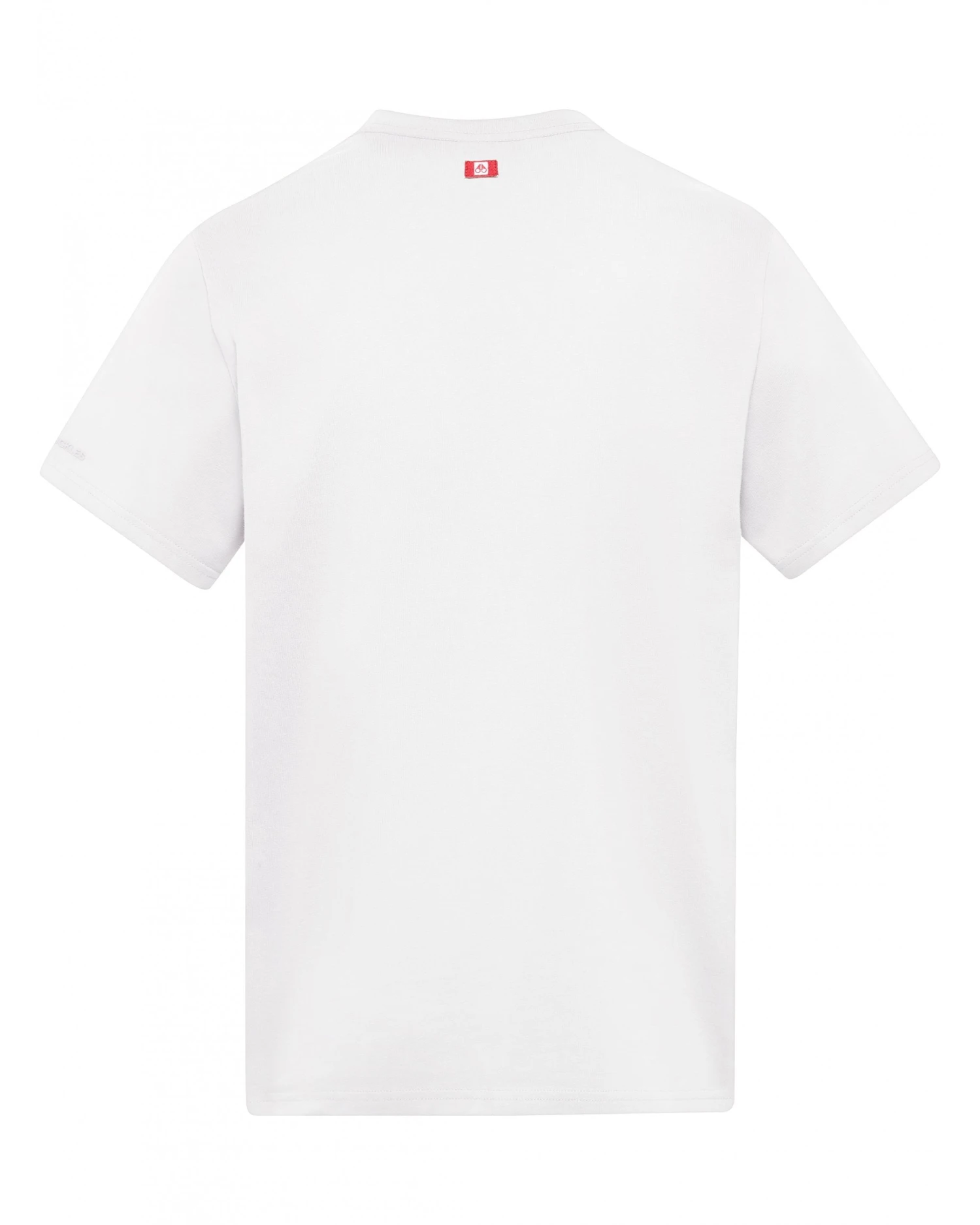 Moose Knuckles Mens Satellite Tee T-Shirt White 5 Moose Knuckles Mens Satellite Tee T-Shirt White - Image 3