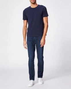 Paige Jeans Mens Cash Crewneck T Shirt, Deep Anchor Navy Tee 8 Paige Jeans Mens Cash Crewneck T Shirt, Deep Anchor Navy Tee -Boss Shop paige jeans mens cash crewneck t shirt deep anchor navy tee p42016 245742 zoom