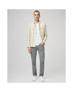 Paige Jeans Mens Grey Lennox Jeans