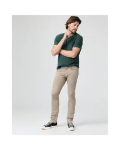 Paige Jeans Mens Lennox Slim Fit Jeans, Khaki Sand Denim -Boss Shop paige jeans mens lennox slim fit jeans khaki sand denim p43349 260792 image