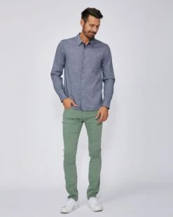 Paige Jeans Mens Lennox Slim Fit Jeans, Quiet Sea Denim -Boss Shop paige jeans mens lennox slim fit jeans quiet sea denim p40904 231765 image