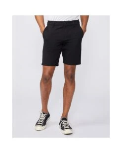 Paige Jeans Mens Rickson Black Trouser Shorts