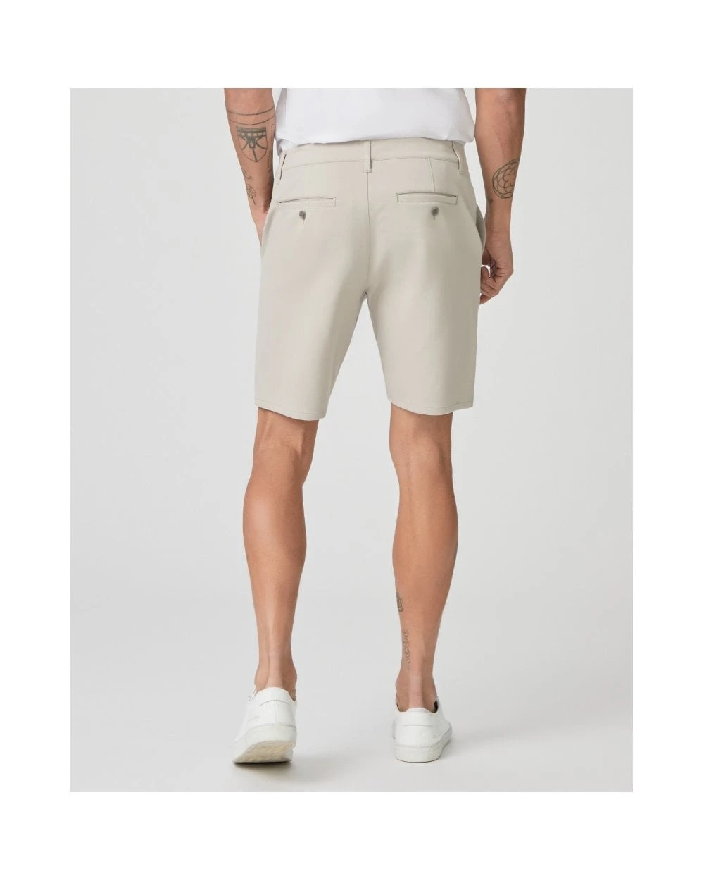 Paige Jeans Mens Rickson Shorts Fresh Oyster Beige 6 Paige Jeans Mens Rickson Shorts Fresh Oyster Beige - Image 4