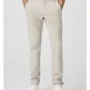 Paige Jeans Mens Stafford Trousers Fresh Oyster Beige