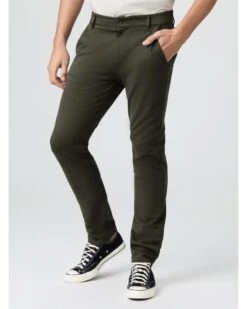 Paige Jeans Mens Stafford Trousers Pine Shade