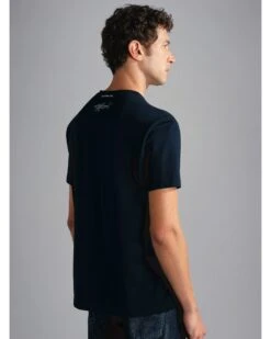 Paul&Shark Paul & Shark Mens Constellation Limited Edtion Print T-Shirt Navy -Boss Shop paul shark mens constellation limited edtion print t shirt navy p44696 282399 zoom