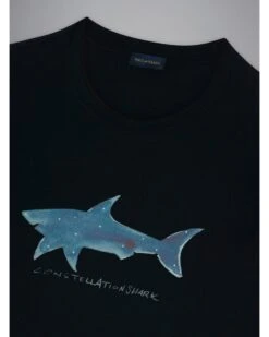 Paul&Shark Paul & Shark Mens Constellation Limited Edtion Print T-Shirt Navy -Boss Shop paul shark mens constellation limited edtion print t shirt navy p44696 282403 zoom