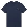 Paul&Shark Paul & Shark Mens Logo Badge T Shirt, Navy Tee -Boss Shop paul shark mens logo badge t shirt navy tee p42580 265156 zoom