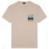 Paul&Shark Paul & Shark Mens Painted Pocket T-Shirt Beige -Boss Shop paul shark mens painted pocket t shirt beige p44698 282407 zoom