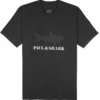 Paul&Shark Paul & Shark Mens Reflective Shark T Shirt Black -Boss Shop paul shark mens reflective shark t shirt black p42581 269514 image