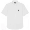 Paul&Shark Paul & Shark Mens Short Sleeved Oxford Shirt White 1 Paul&Shark Paul & Shark Mens Short Sleeved Oxford Shirt White -Boss Shop paul shark mens short sleeved oxford shirt white p44700 282427 zoom