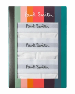 Paul Smith Mens 3 Pack Logo Boxers White 7 Paul Smith Mens 3 Pack Logo Boxers White -Boss Shop paul smith mens 3 pack logo boxers white p43241 270560 zoom