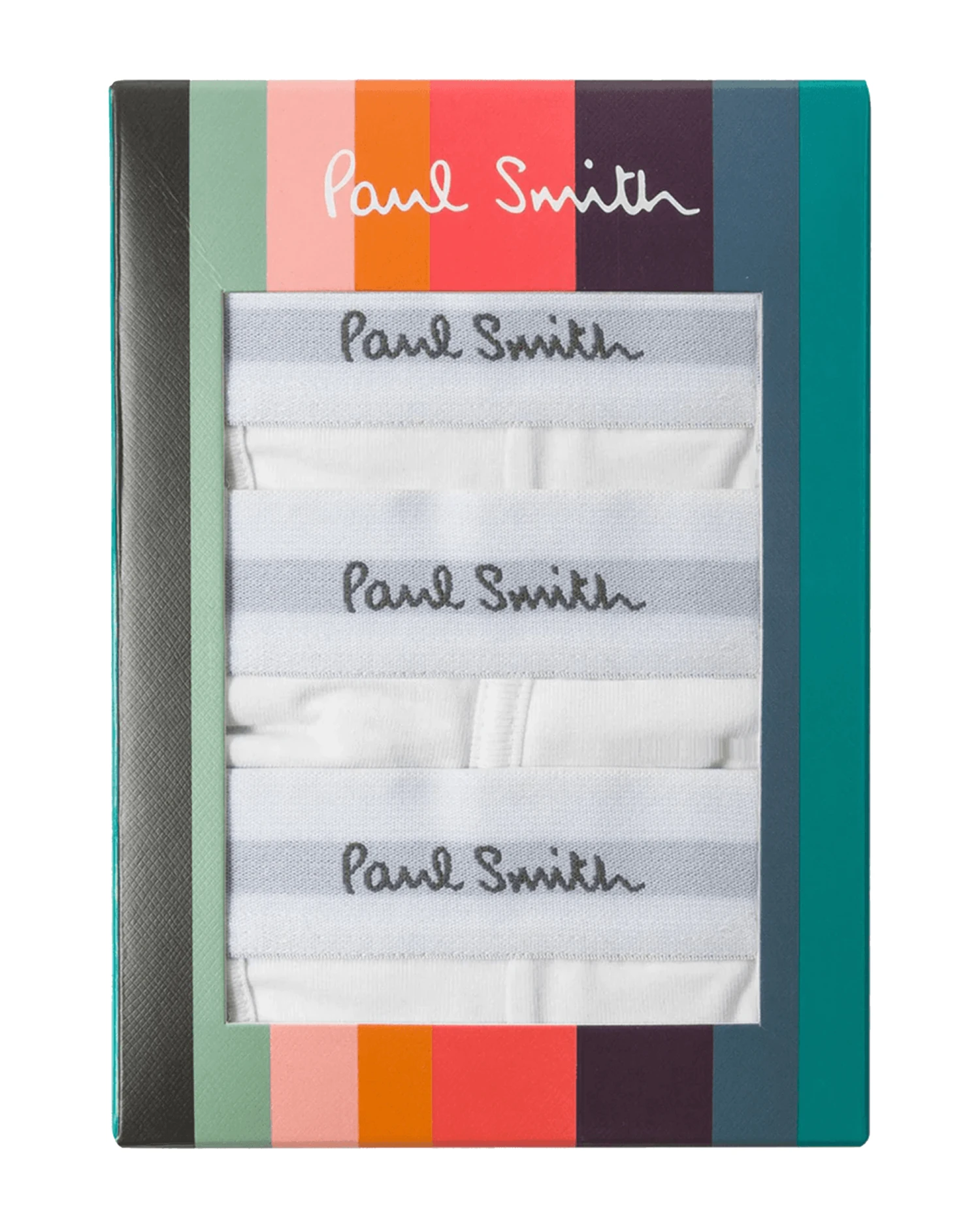 Paul Smith Mens 3 Pack Logo Boxers White 5 Paul Smith Mens 3 Pack Logo Boxers White - Image 3