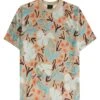 Paul Smith Mens Sea Floral Print T Shirt, Camel Tee 2 Paul Smith Mens Sea Floral Print T Shirt, Camel Tee -Boss Shop paul smith mens sea floral print t shirt camel tee p43213 261346 zoom