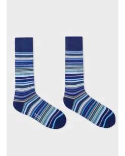 Paul Smith Mens Stripe 3 Pack Socks Multicoloured -Boss Shop paul smith mens stripe 3 pack socks multicoloured p44023 273744 zoom