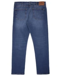 Paul Smith Mens Tapered Fit Reflex Stretch Straight Jeans, Blue Denim -Boss Shop paul smith mens tapered fit reflex stretch straight jeans blue denim p43234 261518 image