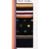 Paul Smith Mens Three Pack Patterned Socks Black/Multi -Boss Shop paul smith mens three pack patterned socks black multi p44024 279268 zoom