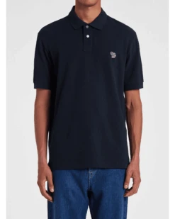 Paul Smith Mens Zebra Badge Polo Shirt Navy -Boss Shop paul smith mens zebra badge polo shirt navy p44357 280627 zoom