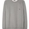 Paul Smith Mens Zebra Badge Sweatshirt Melange Grey -Boss Shop paul smith mens zebra badge sweatshirt melange grey p44364 281419 zoom