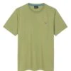 Paul Smith Mens Zebra Badge T-Shirt Khaki Green -Boss Shop paul smith mens zebra badge t shirt khaki green p44353 281070 zoom
