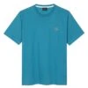 Paul Smith Mens Zebra Badge T-Shirt Mid Blue Teal -Boss Shop paul smith mens zebra badge t shirt mid blue teal p44352 281066 zoom