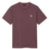 Paul Smith Mens Zebra Badge T Shirt Plum -Boss Shop paul smith mens zebra badge t shirt plum p43996 276701 zoom