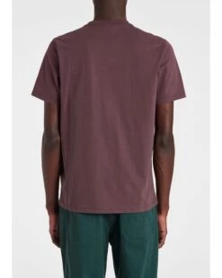 Paul Smith Mens Zebra Badge T Shirt Plum 7 Paul Smith Mens Zebra Badge T Shirt Plum -Boss Shop paul smith mens zebra badge t shirt plum p43996 276711 zoom