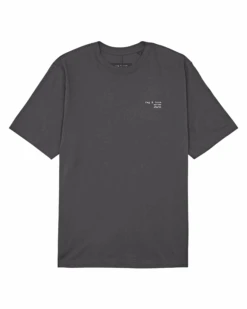 Rag & Bone Mens 425 Logo T Shirt Black