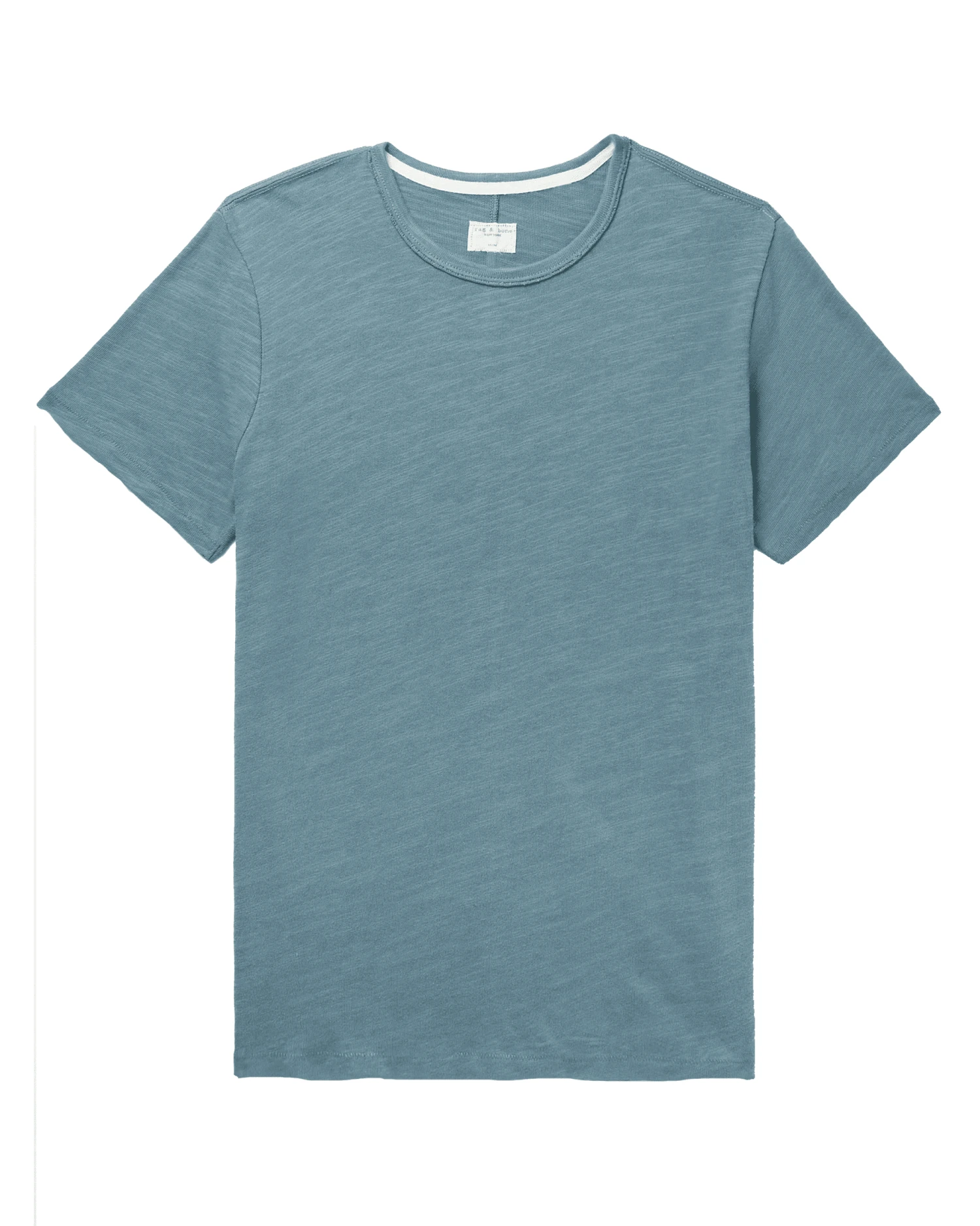 Rag & Bone Mens Flame Slub T Shirt Desert Blue 3 Rag & Bone Mens Flame Slub T Shirt Desert Blue
