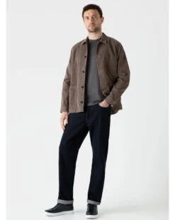 Sunspel Mens Classic T-Shirt Charcoal Grey -Boss Shop sunspel mens classic t shirt charcoal grey p44682 281823 zoom