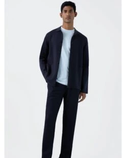 Sunspel Mens Classic T-Shirt Light Blue -Boss Shop sunspel mens classic t shirt light blue p44683 281833 zoom