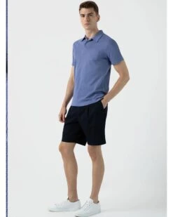 Sunspel Mens Riviera Polo Shirt Grape Purple -Boss Shop sunspel mens riviera polo shirt grape purple p44690 281913 zoom