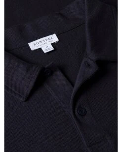 Sunspel Mens Riviera Polo Shirt Navy -Boss Shop sunspel mens riviera polo shirt navy p44687 281875 zoom