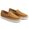 Tod's Mens Nubuck Slip-On Shoes, Caramel Brown Loafers -Boss Shop tods mens nubuck slip on shoes caramel brown loafers p45031 280258 zoom