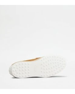 Tod's Mens Nubuck Slip-On Shoes, Caramel Brown Loafers -Boss Shop tods mens nubuck slip on shoes caramel brown loafers p45031 280270 image