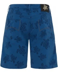 Vilebrequin Mens Bermuda Turtle Print Shorts Blue -Boss Shop vilebrequin mens bermuda turtle print shorts blue p44342 284000 zoom
