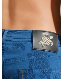 Vilebrequin Mens Bermuda Turtle Print Shorts Blue -Boss Shop vilebrequin mens bermuda turtle print shorts blue p44342 284015 zoom