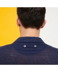 Vilebrequin Mens Linen Jersey Polo Shirt Navy -Boss Shop vilebrequin mens linen jersey polo shirt navy p42450 267433 image