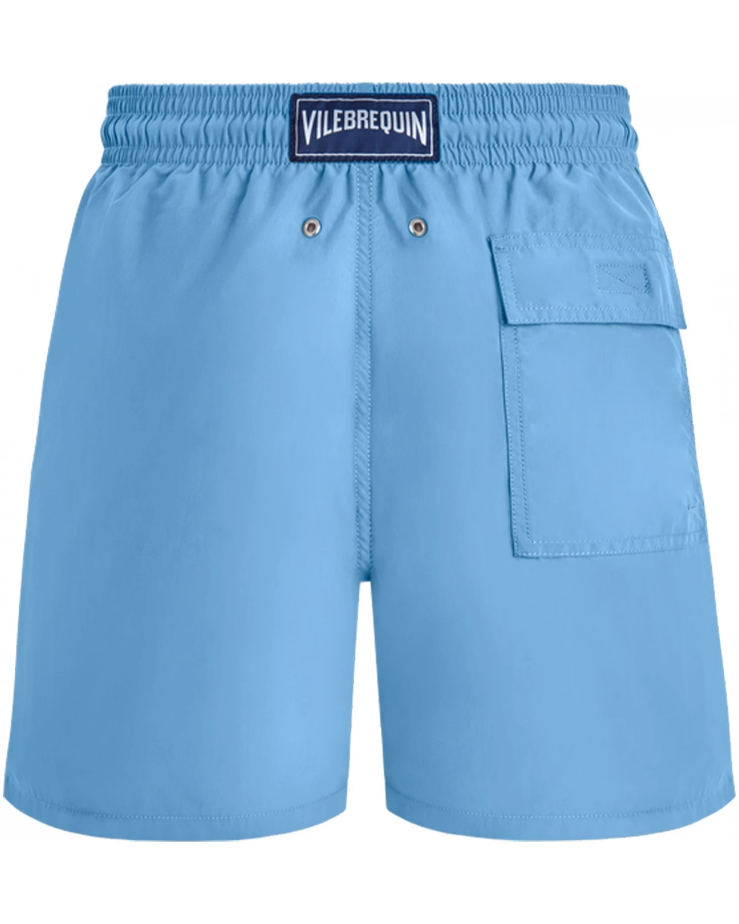 Vilebrequin Mens Moorea Solid Swimshorts Flax Flower Blue 4 Vilebrequin Mens Moorea Solid Swimshorts Flax Flower Blue - Image 2