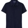 Vilebrequin Mens Phoenix Navy Blue Terry Cotton Polo Shirt -Boss Shop vilebrequin mens phoenix navy blue terry cotton polo shirt p43354 260223 zoom