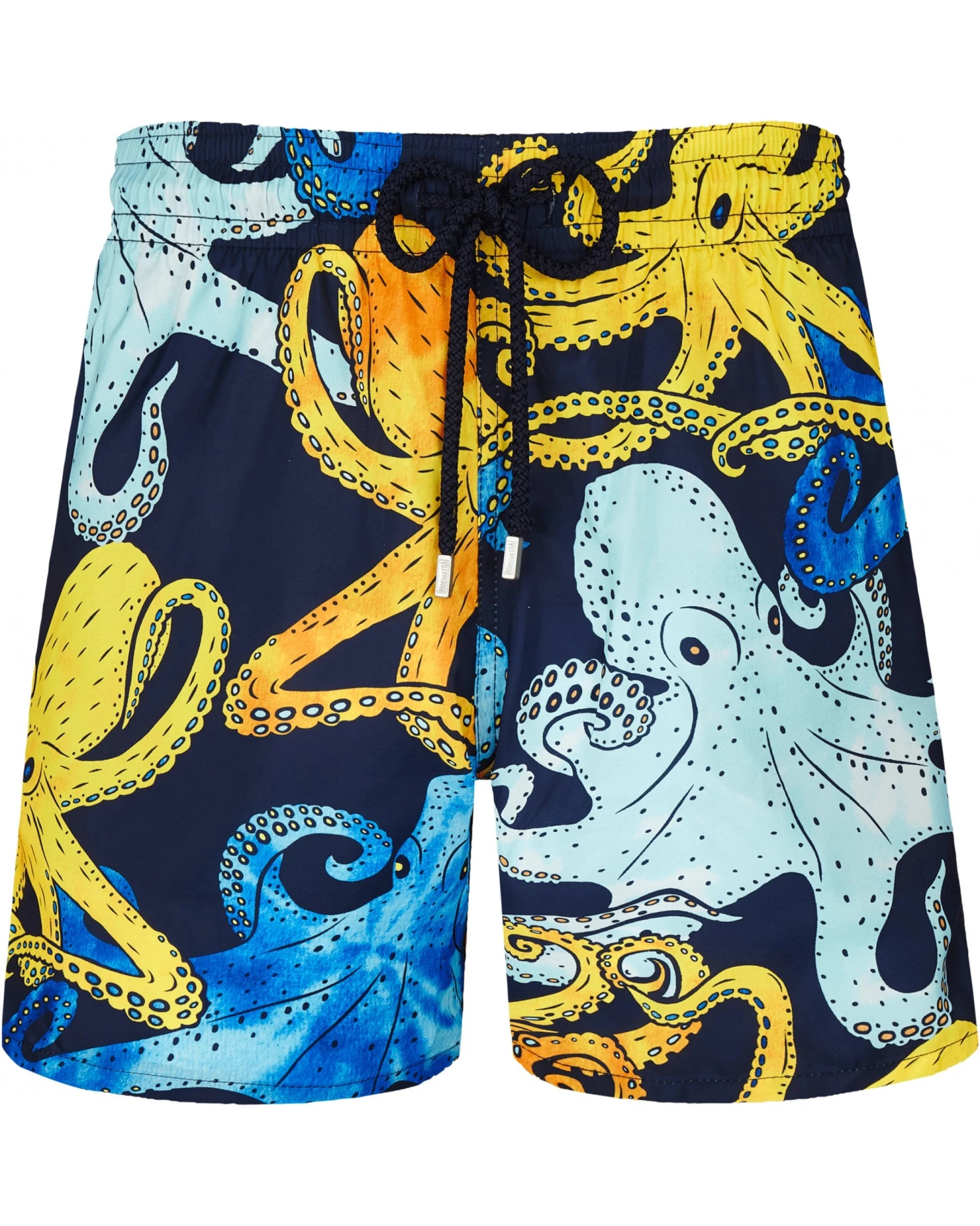 Vilebrequin Mens Pouples Aquarelle Octopus Shorts Marine Blue Navy 3 Vilebrequin Mens Pouples Aquarelle Octopus Shorts Marine Blue Navy