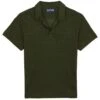 Vilebrequin Mens Pyramid Pepper Green Linen Jersey Polo Shirt 2 Vilebrequin Mens Pyramid Pepper Green Linen Jersey Polo Shirt -Boss Shop vilebrequin mens pyramid pepper green linen jersey polo shirt p37604 208810 image