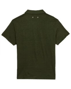 Vilebrequin Mens Pyramid Pepper Green Linen Jersey Polo Shirt -Boss Shop vilebrequin mens pyramid pepper green linen jersey polo shirt p37604 208818 image