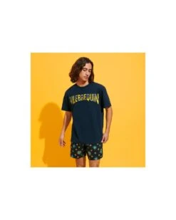 Vilebrequin Mens Stud T Shirt Navy -Boss Shop vilebrequin mens stud t shirt navy p42446 267385 image