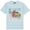 Vilebrequin Mens Surfs And Mini Moke T-Shirt Sky Blue -Boss Shop vilebrequin mens surfs and mini moke t shirt sky blue p44849 284142 zoom
