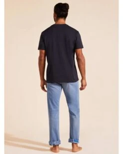 Vilebrequin Mens Surfs Up T-Shirt Navy -Boss Shop vilebrequin mens surfs up t shirt navy p44848 284138 zoom